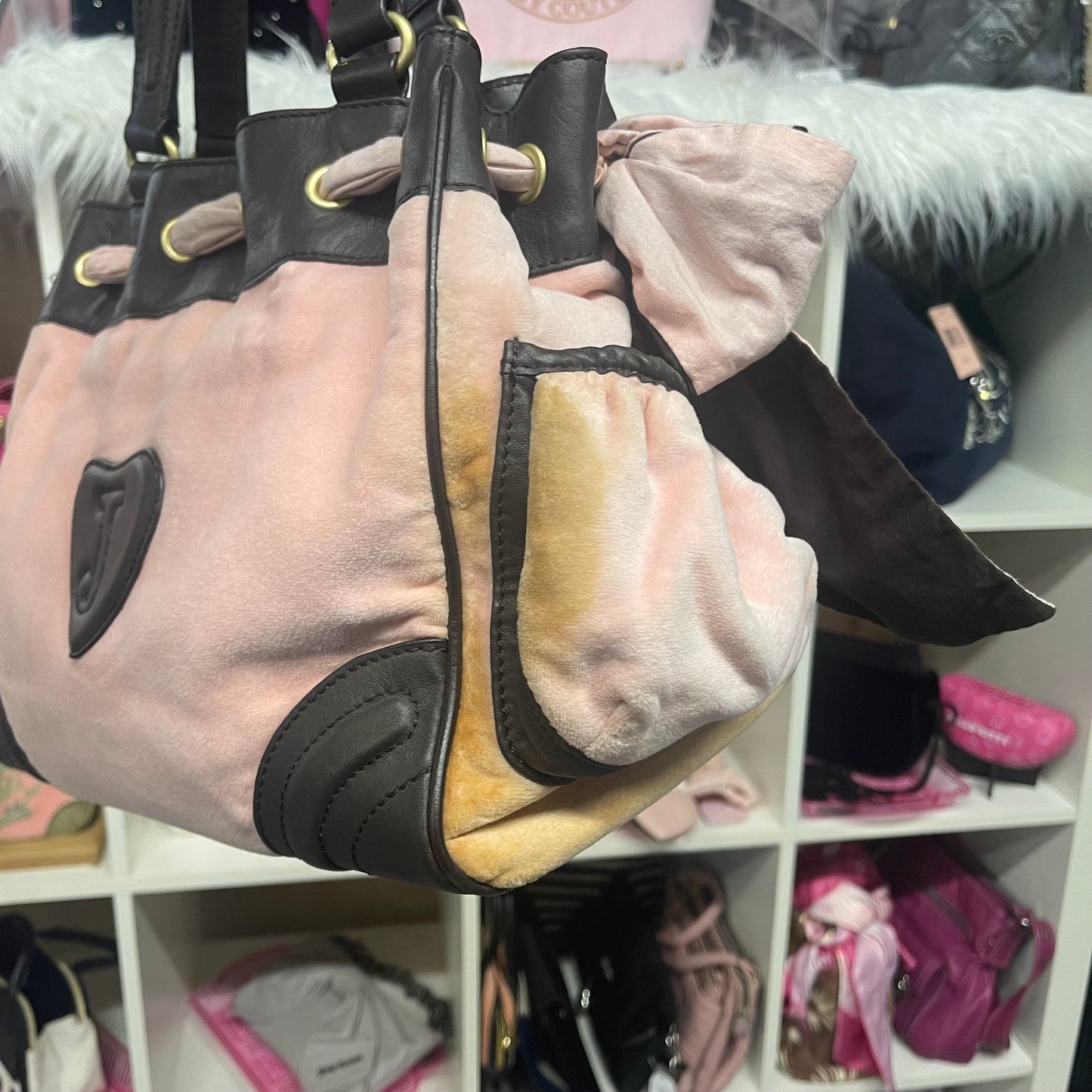 Vintage RARE Juicy Couture Baby Pink Daydreamer Bag