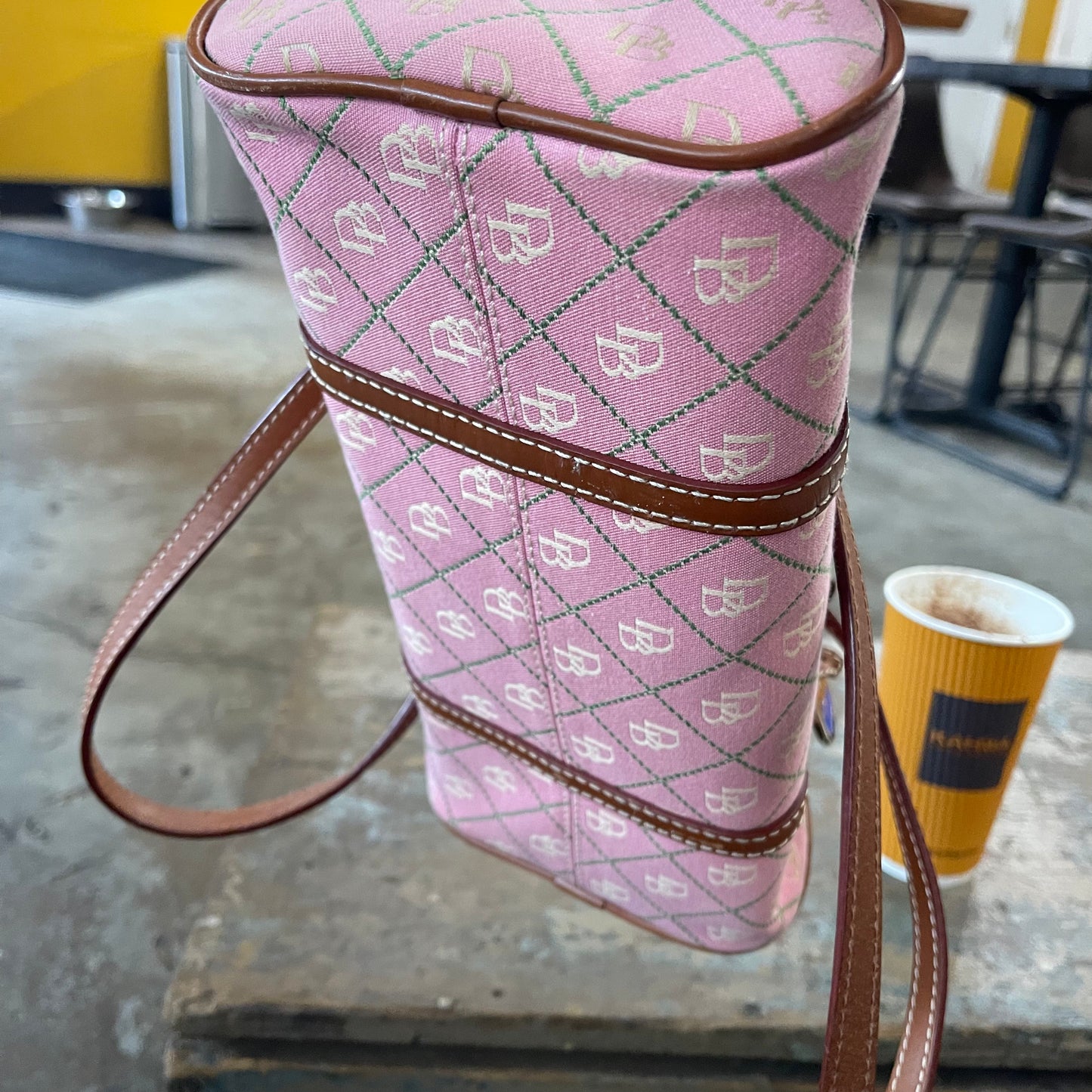 Dooney and bourke y2k barrel bag