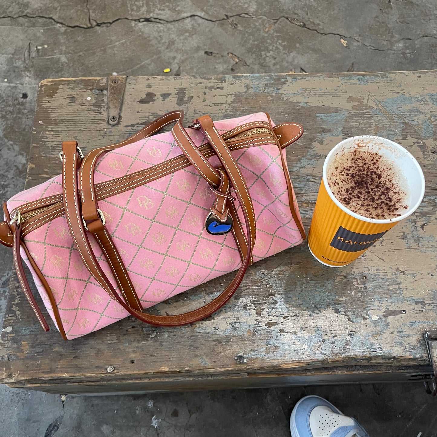 Dooney and bourke y2k barrel bag