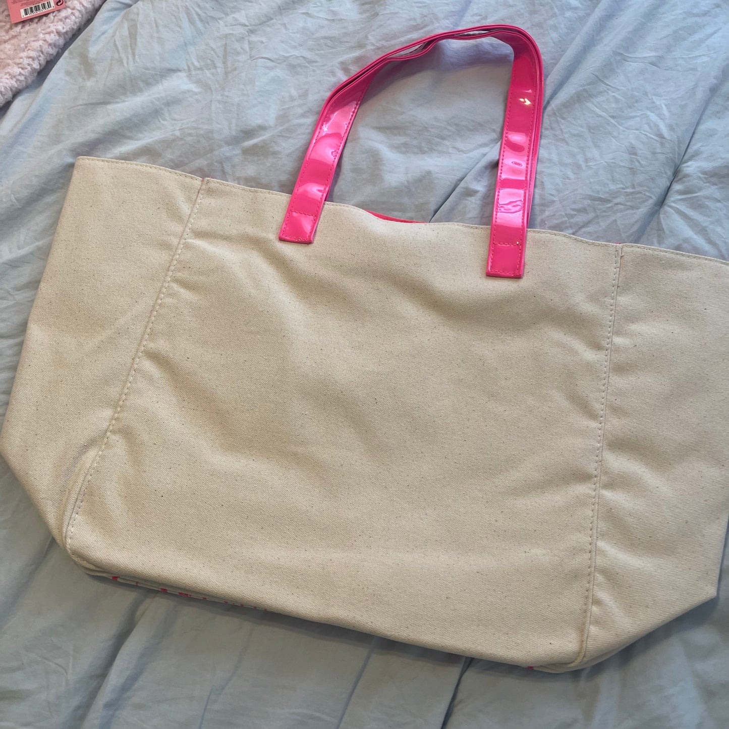 Juicy Couture NWT Tote Bag Pink and Palm Trees