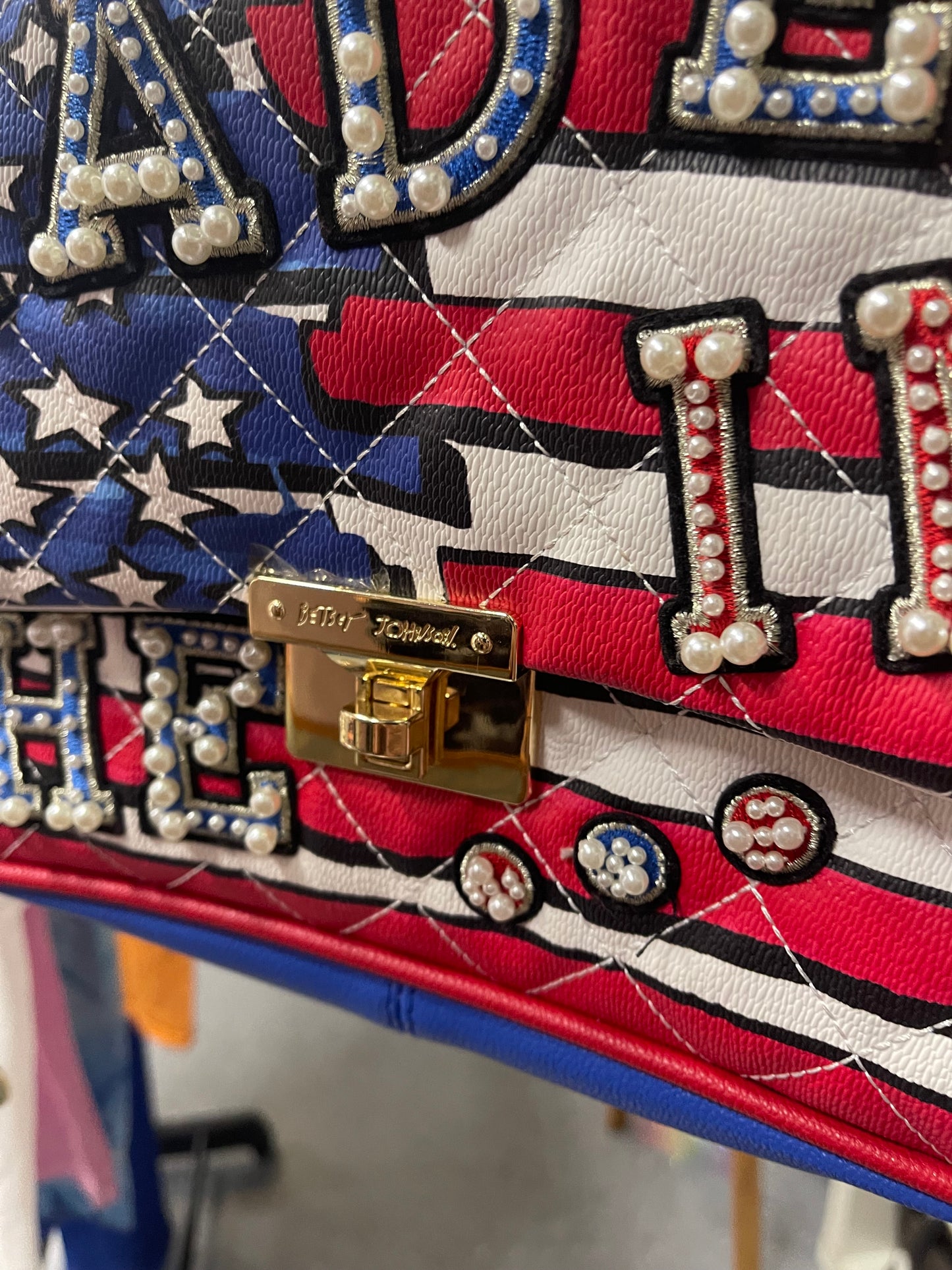 On HOLD ✨ Betsey Johnson Limited Edition 4th of July Bag