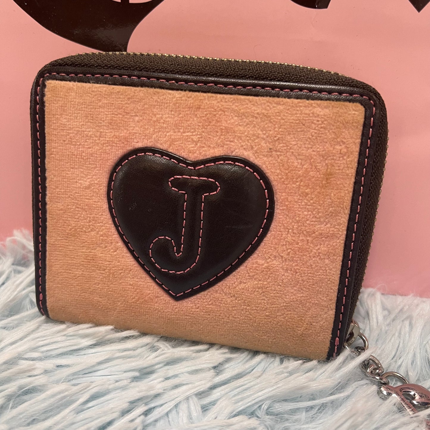 Vintage Juicy Couture Wallet Baby Pink