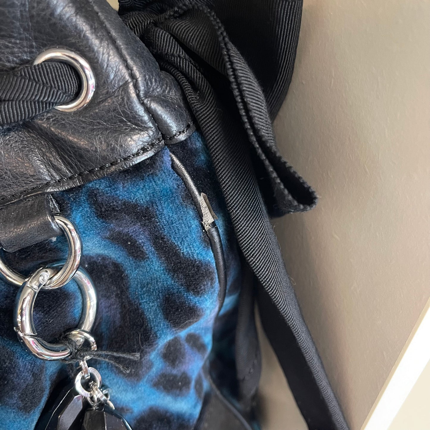 Vintage Juicy Couture Bag | BLUE Leopard 🐆 Rare Daydreamer