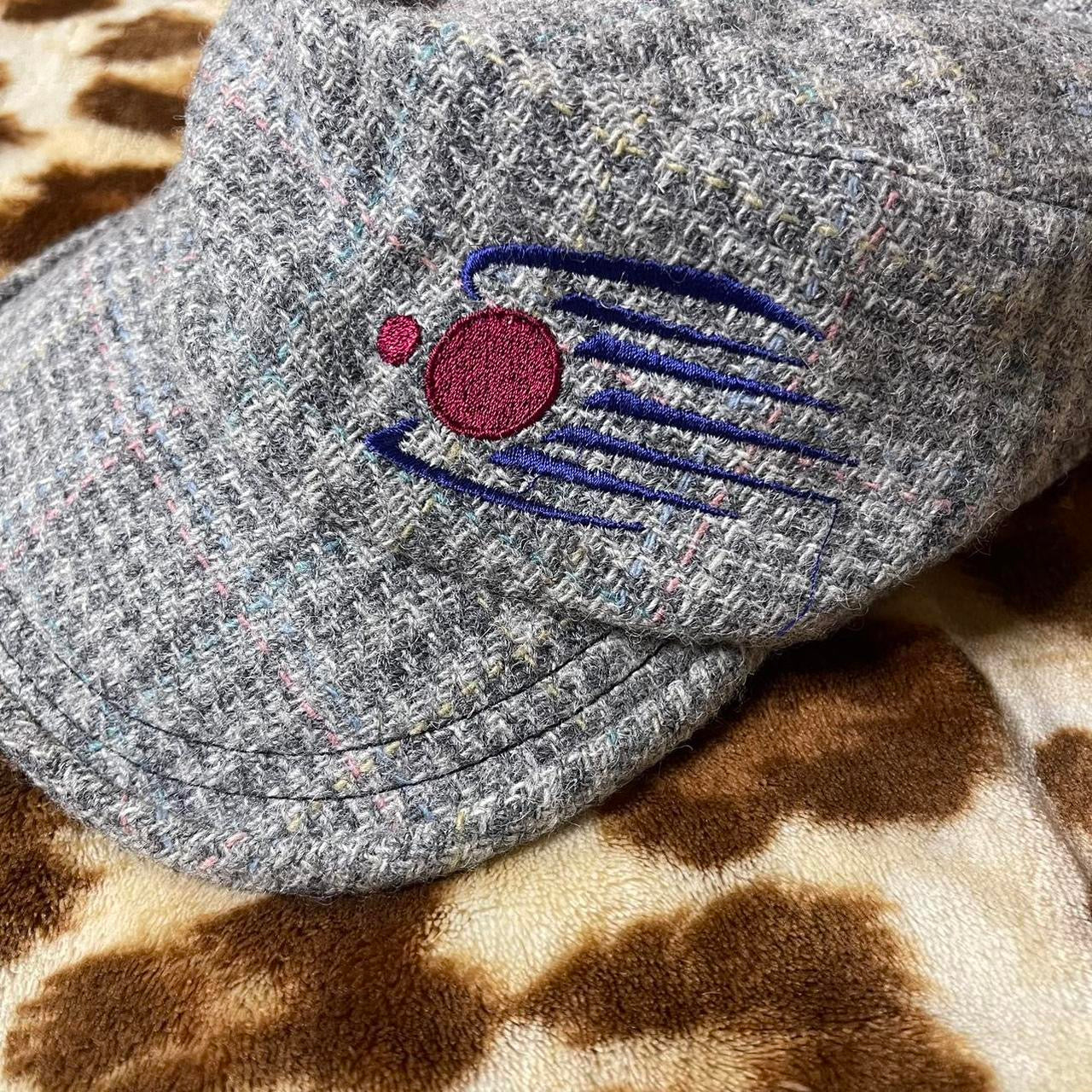 Indie 2000s Tweed Hat