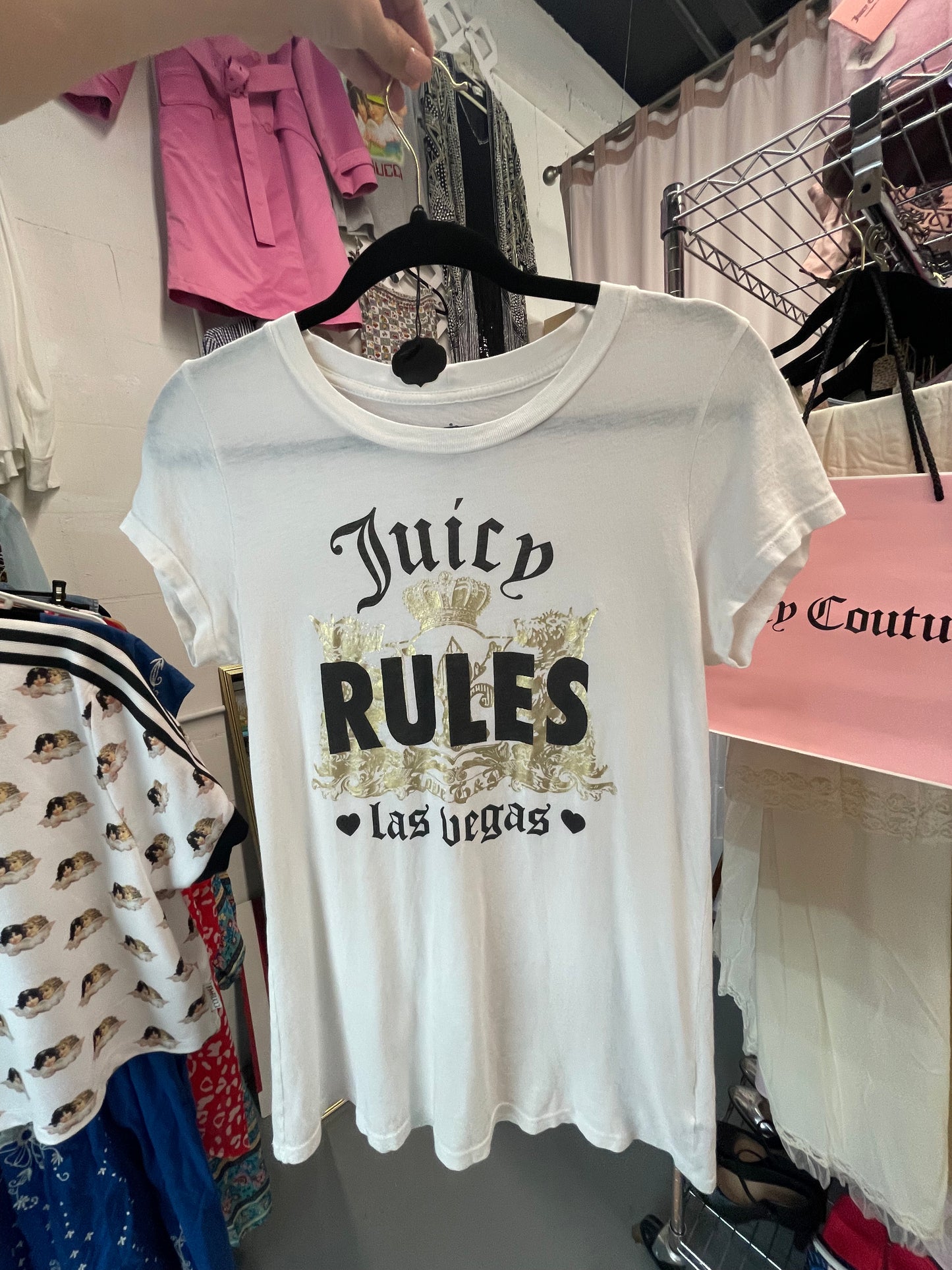 Vintage Juicy Couture “Juicy Rules Las Vegas” with Scotties