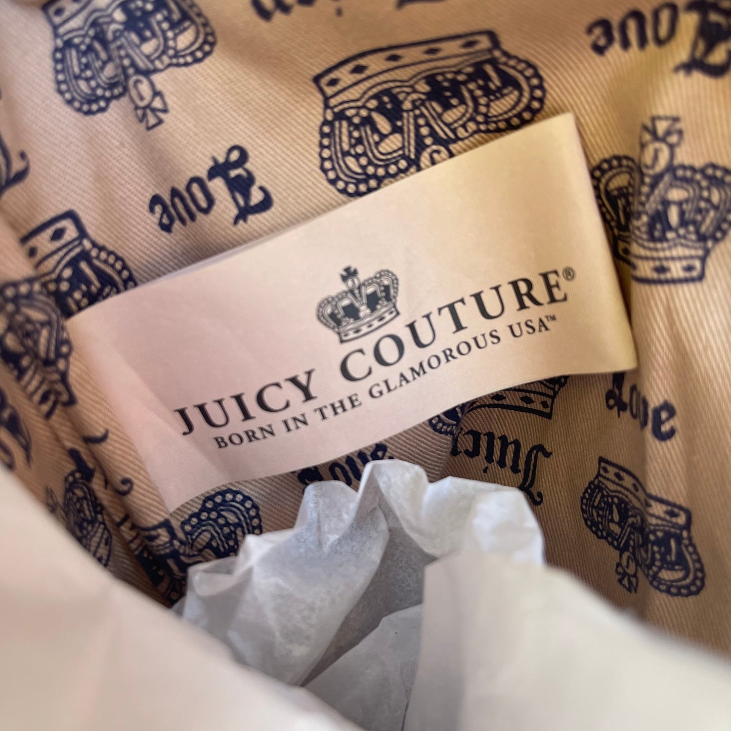 Juicy Couture Vintage Pammy Tote Bag 🦋