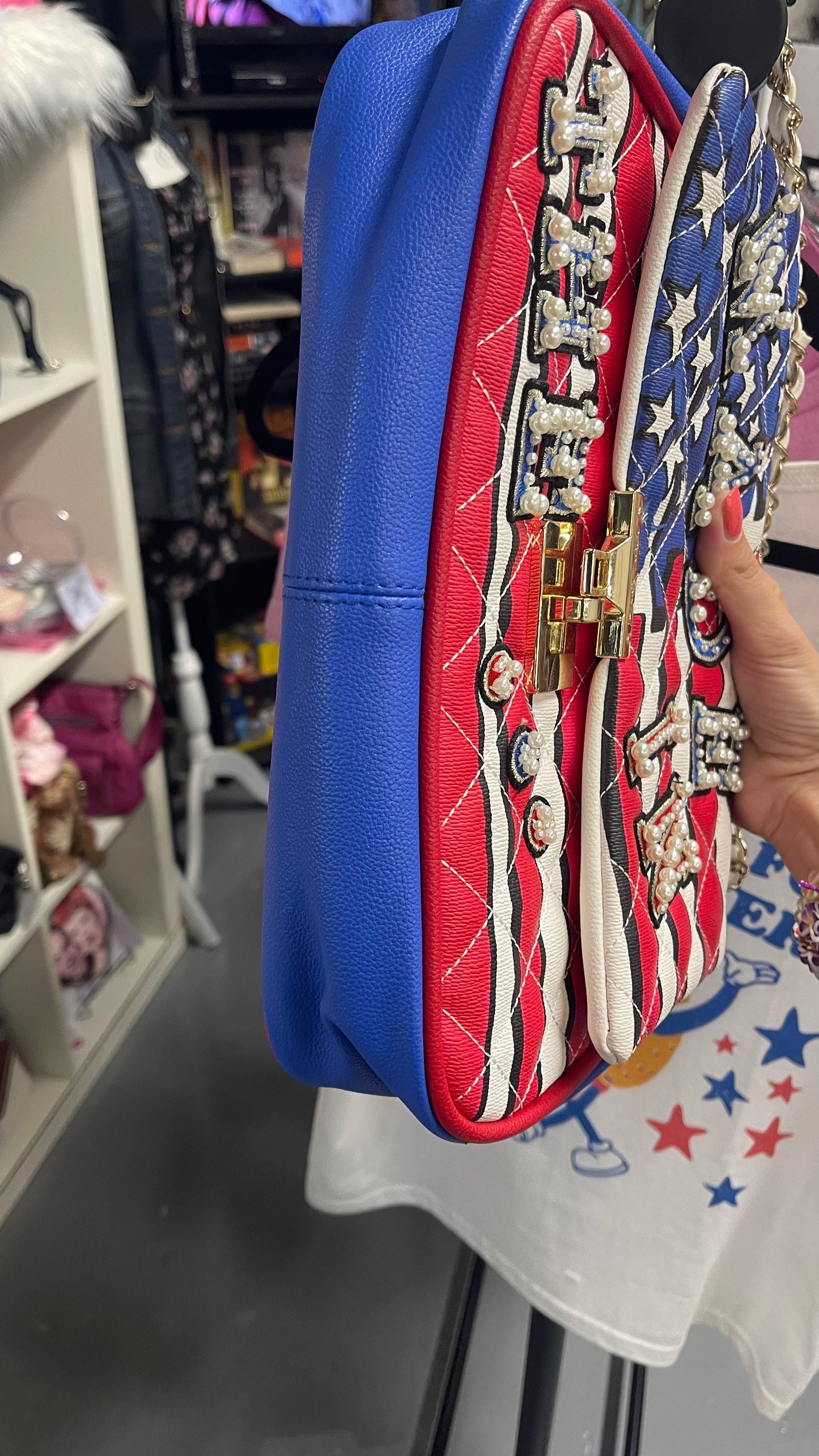 On HOLD ✨ Betsey Johnson Limited Edition 4th of July Bag