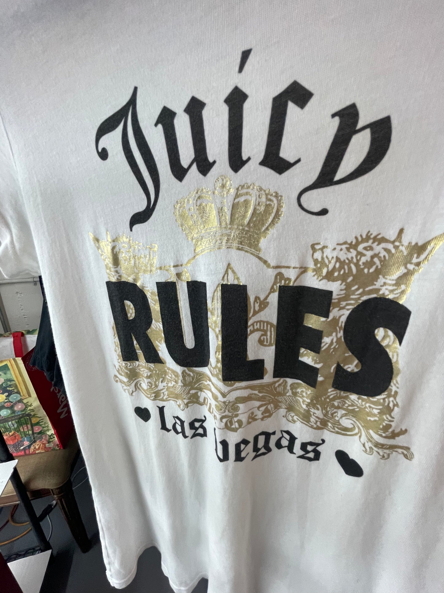 Vintage Juicy Couture “Juicy Rules Las Vegas” with Scotties