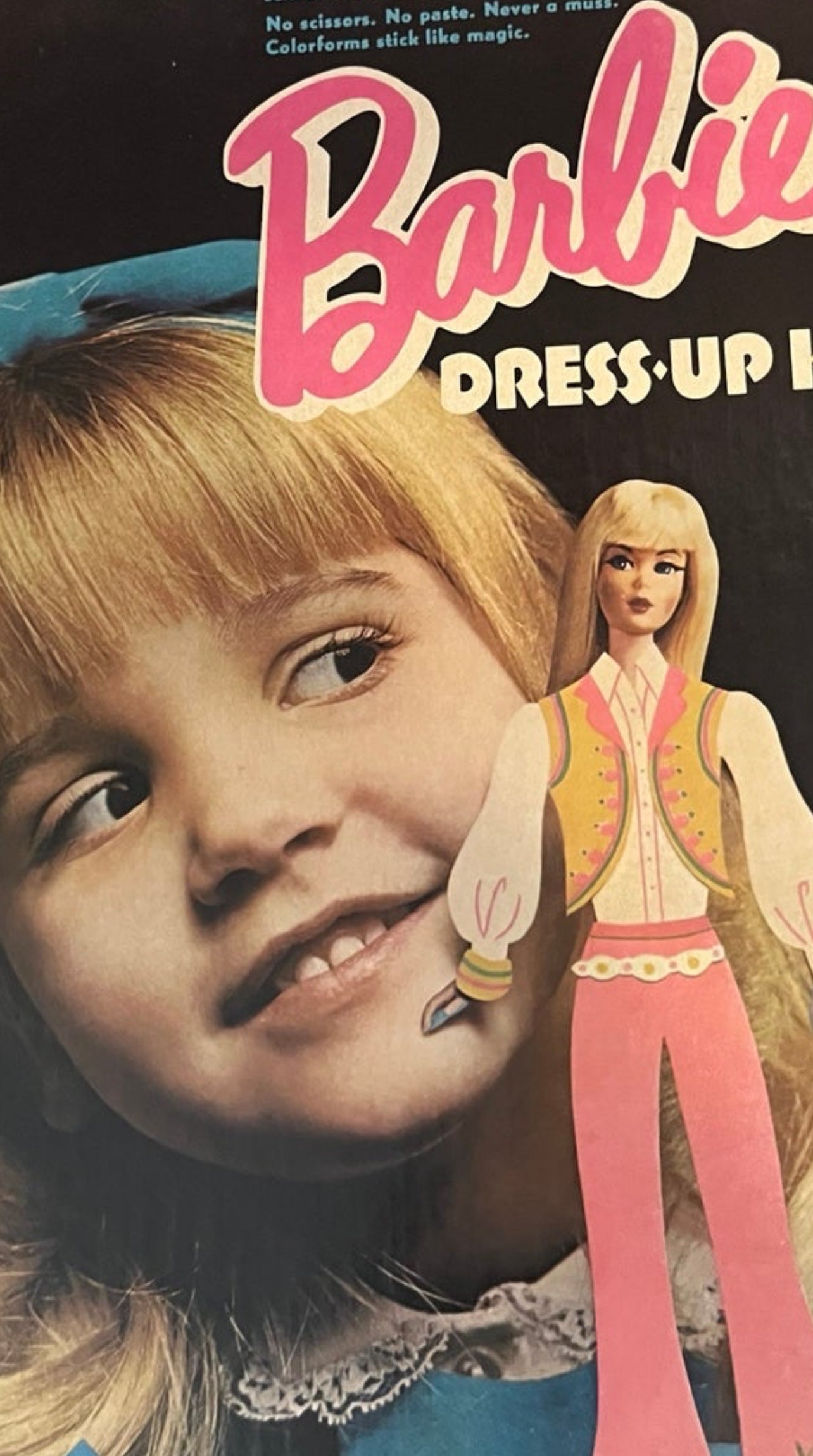 Barbie 1970s Vintage Colorforms