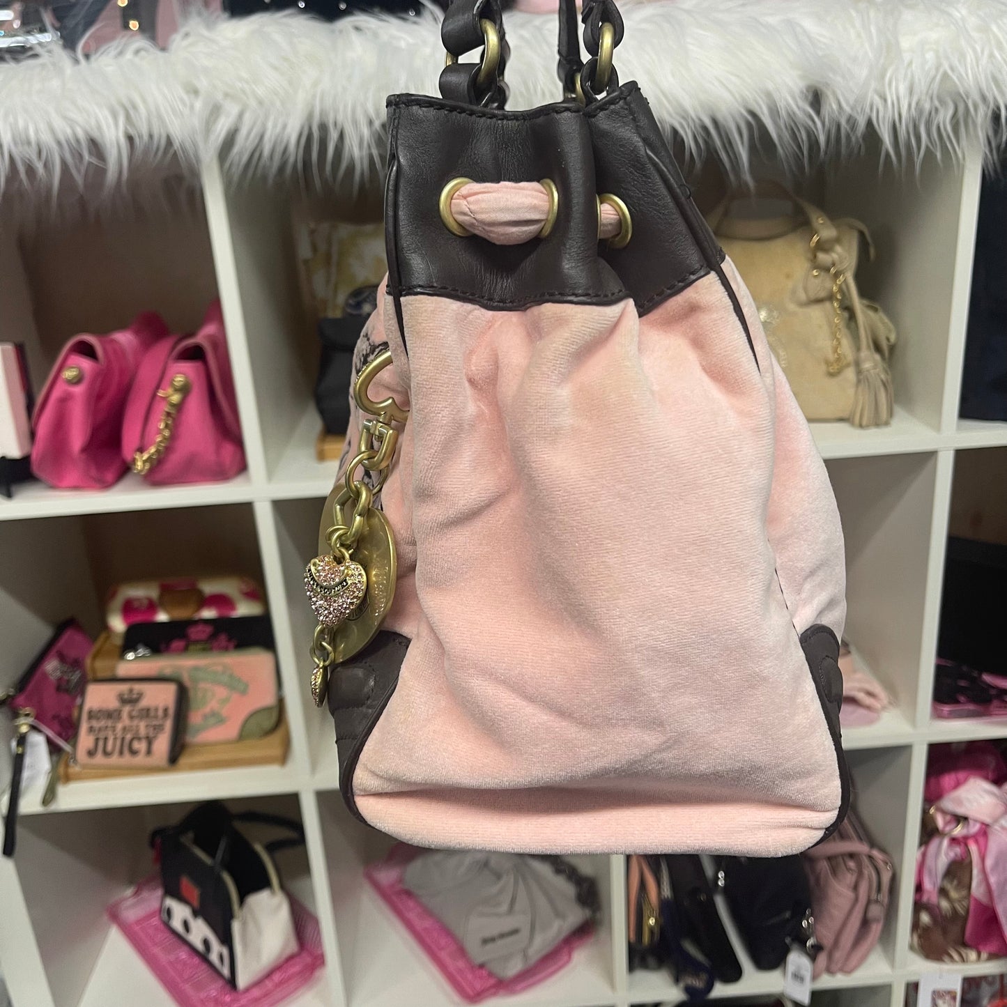 Vintage RARE Juicy Couture Baby Pink Daydreamer Bag