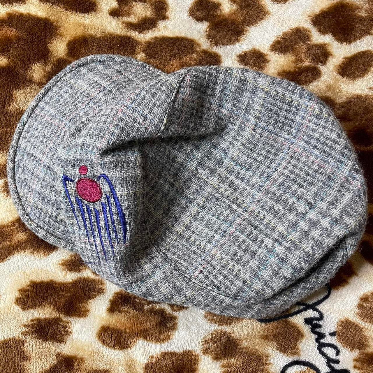 Indie 2000s Tweed Hat