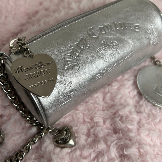 RARE Vintage Juicy Couture Sidekick II Mini Barrel Bag