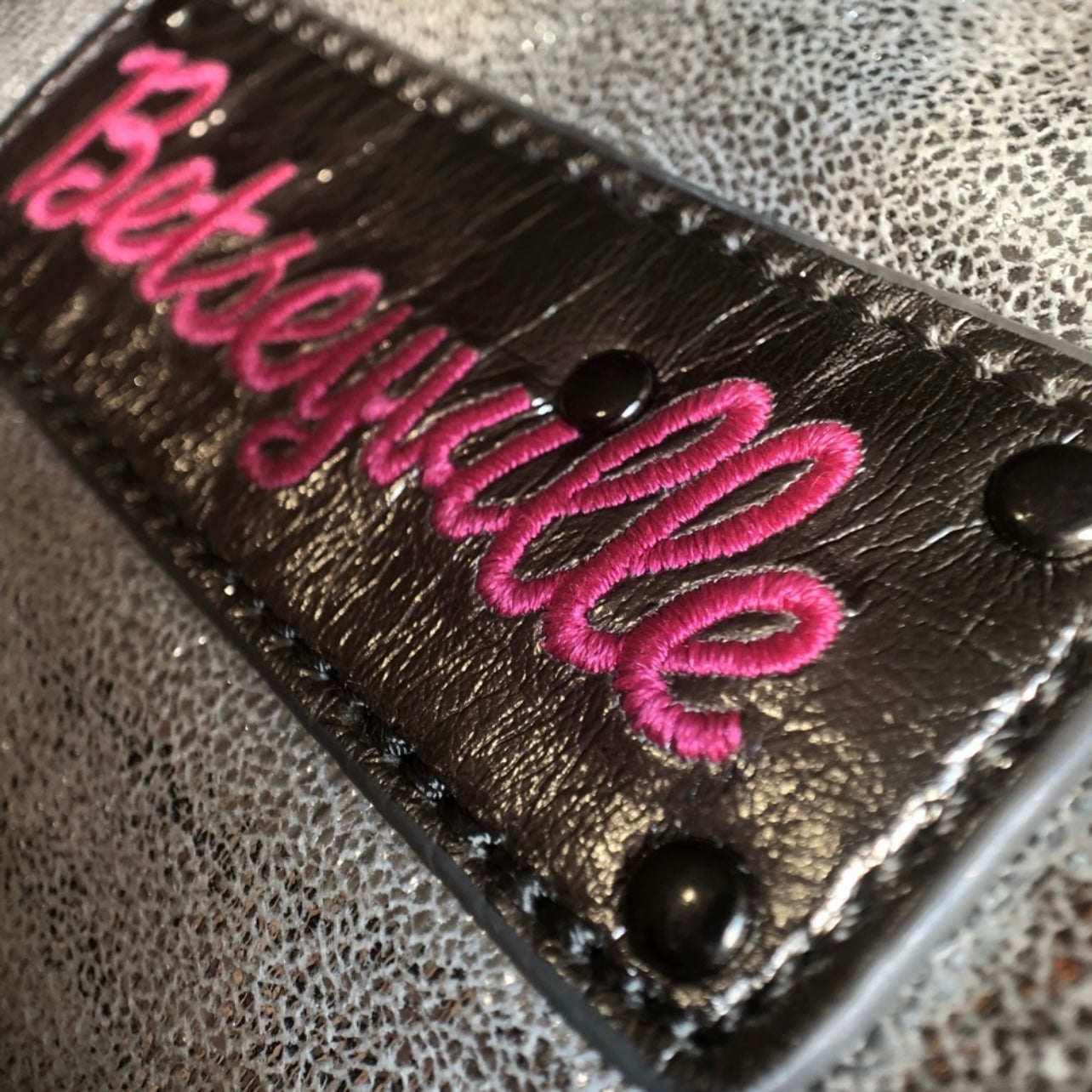 Betsey Johnson Clutch Silver Metallic