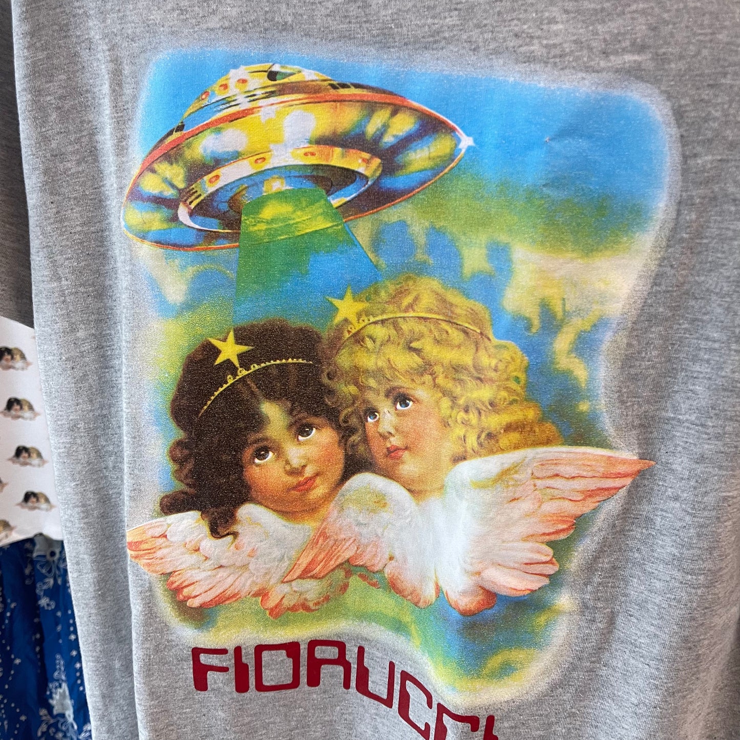 Fiorucci Angels Rare *UFO* Print T-Shirt NWT*