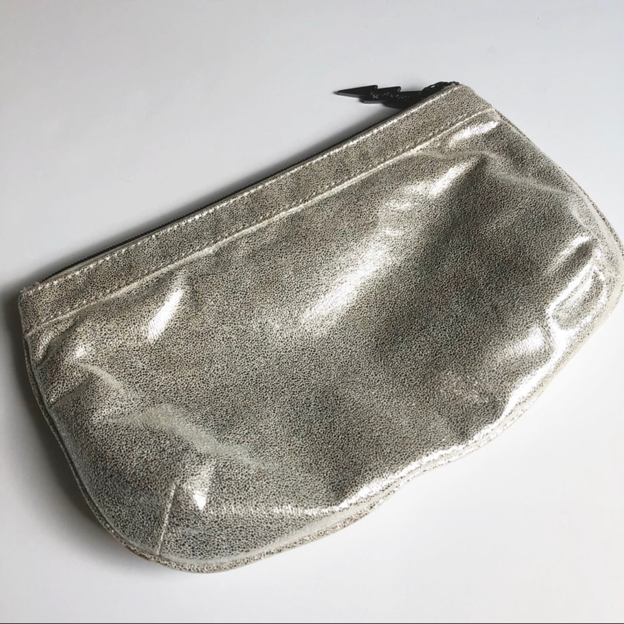 Betsey Johnson Clutch Silver Metallic