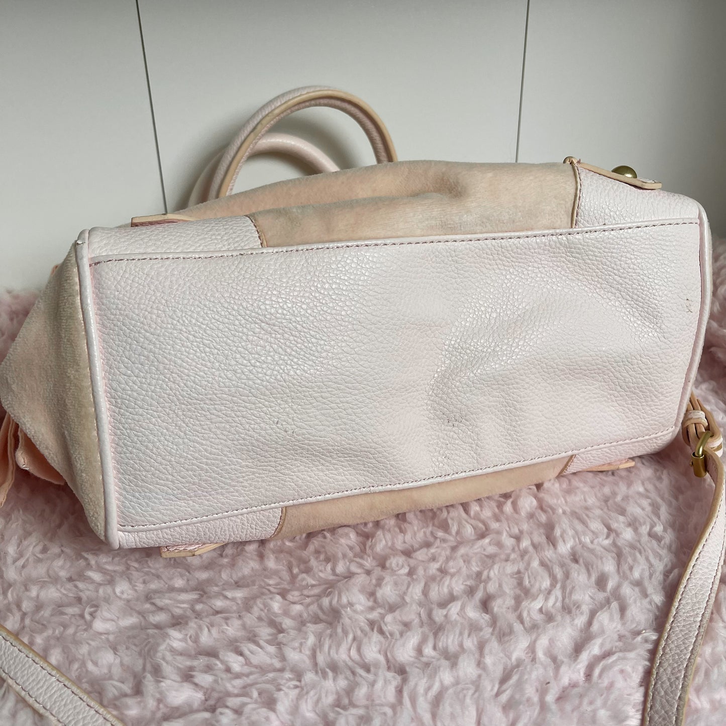 RARE Juicy Couture Vintage Baby Pink Scottie Mini Daydreamer