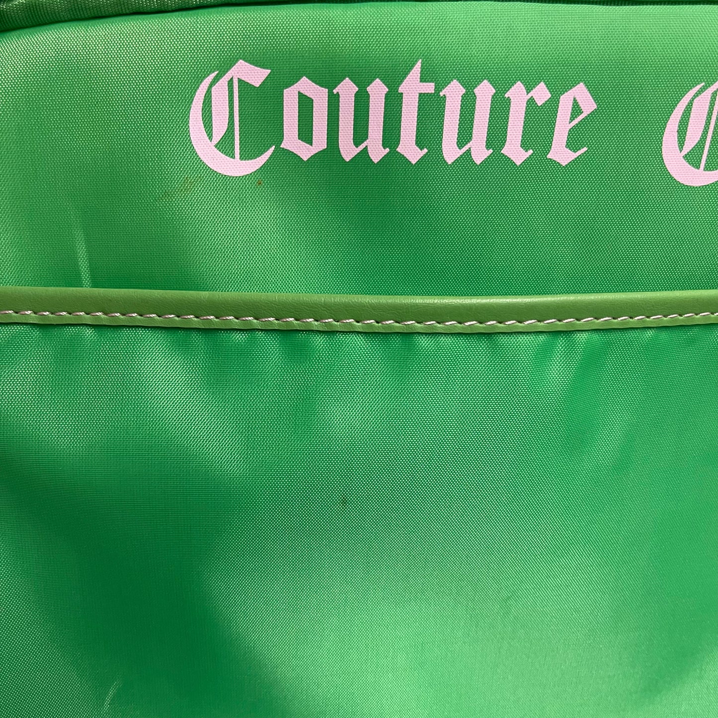 Vintage Juicy Couture Computer Case Pink and Green