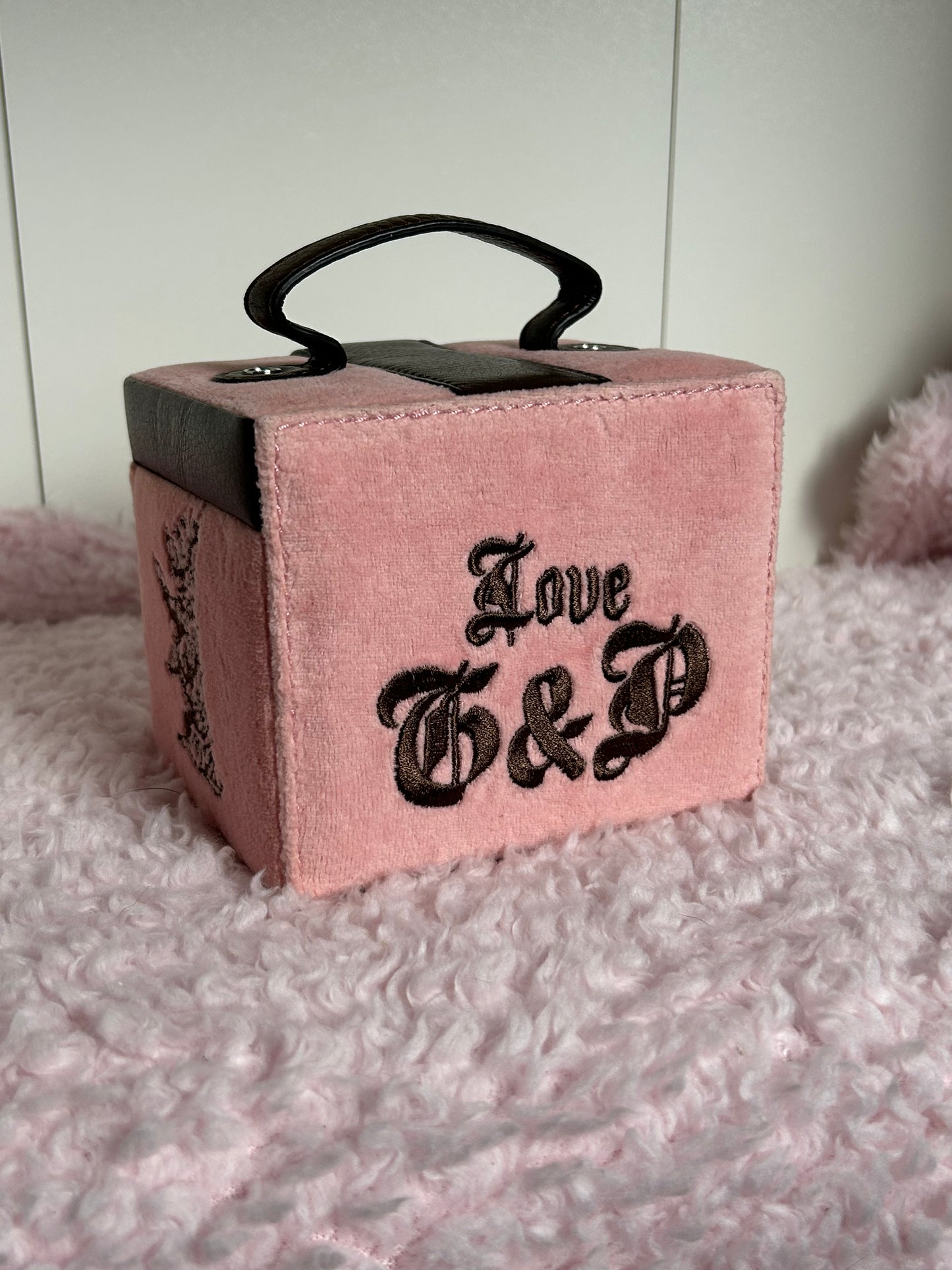 RARE Vintage Juicy Couture Baby Pink Jewelry Box