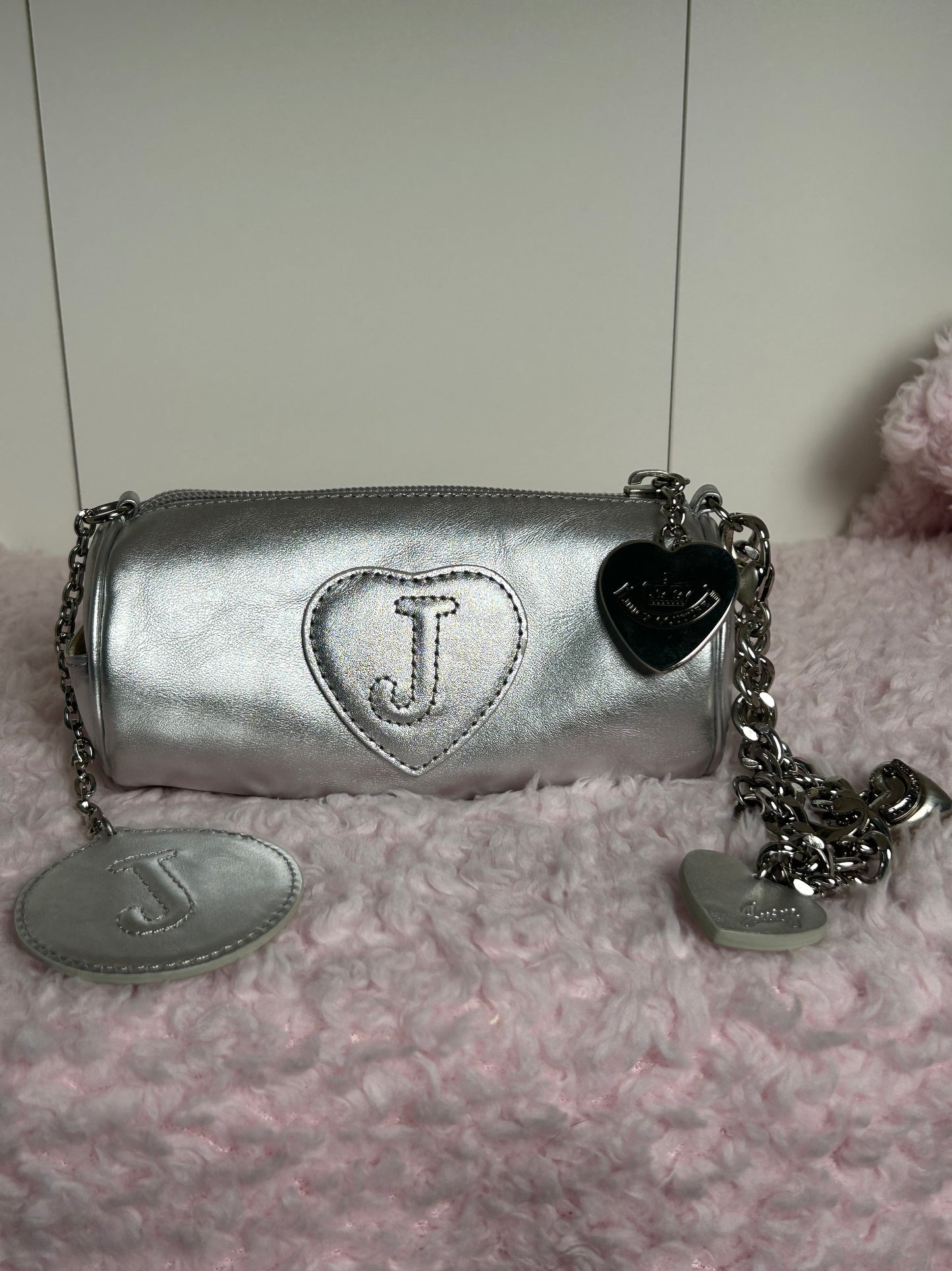 RARE Vintage Juicy Couture Sidekick II Mini Barrel Bag