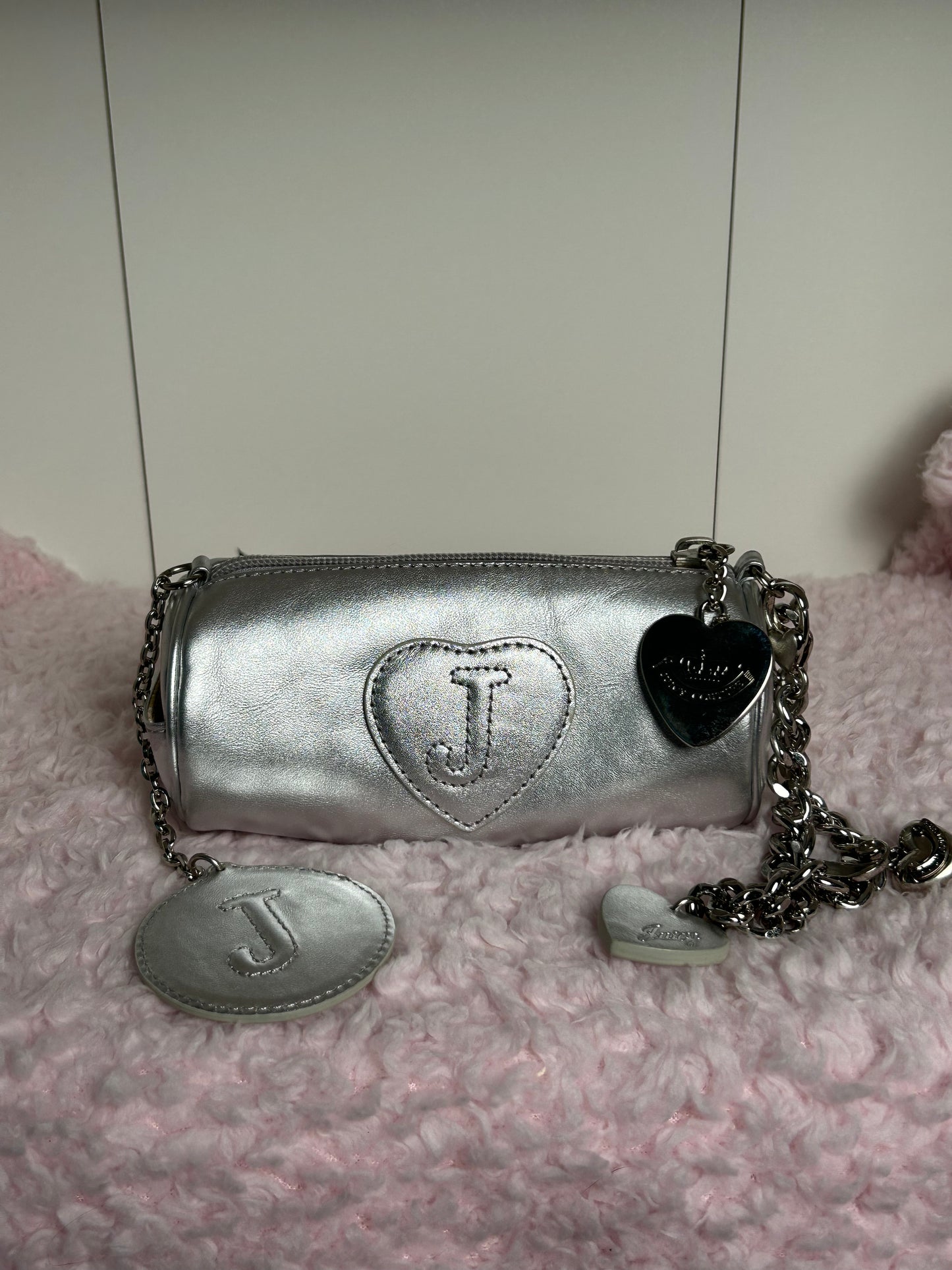 RARE Vintage Juicy Couture Sidekick II Mini Barrel Bag