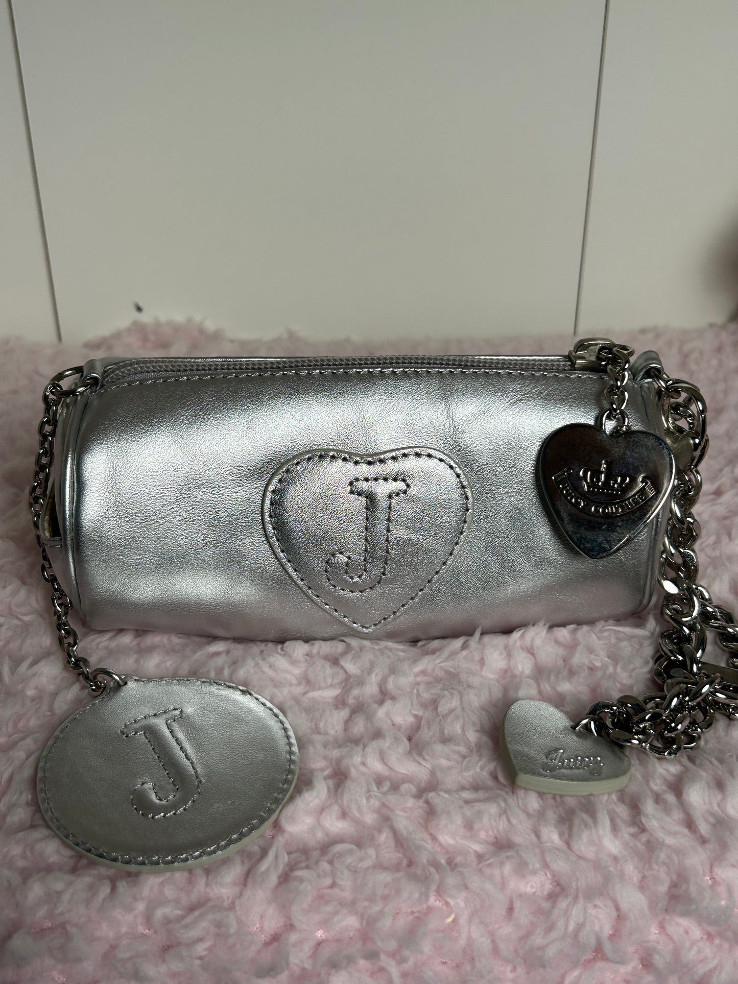 RARE Vintage Juicy Couture Sidekick II Mini Barrel Bag