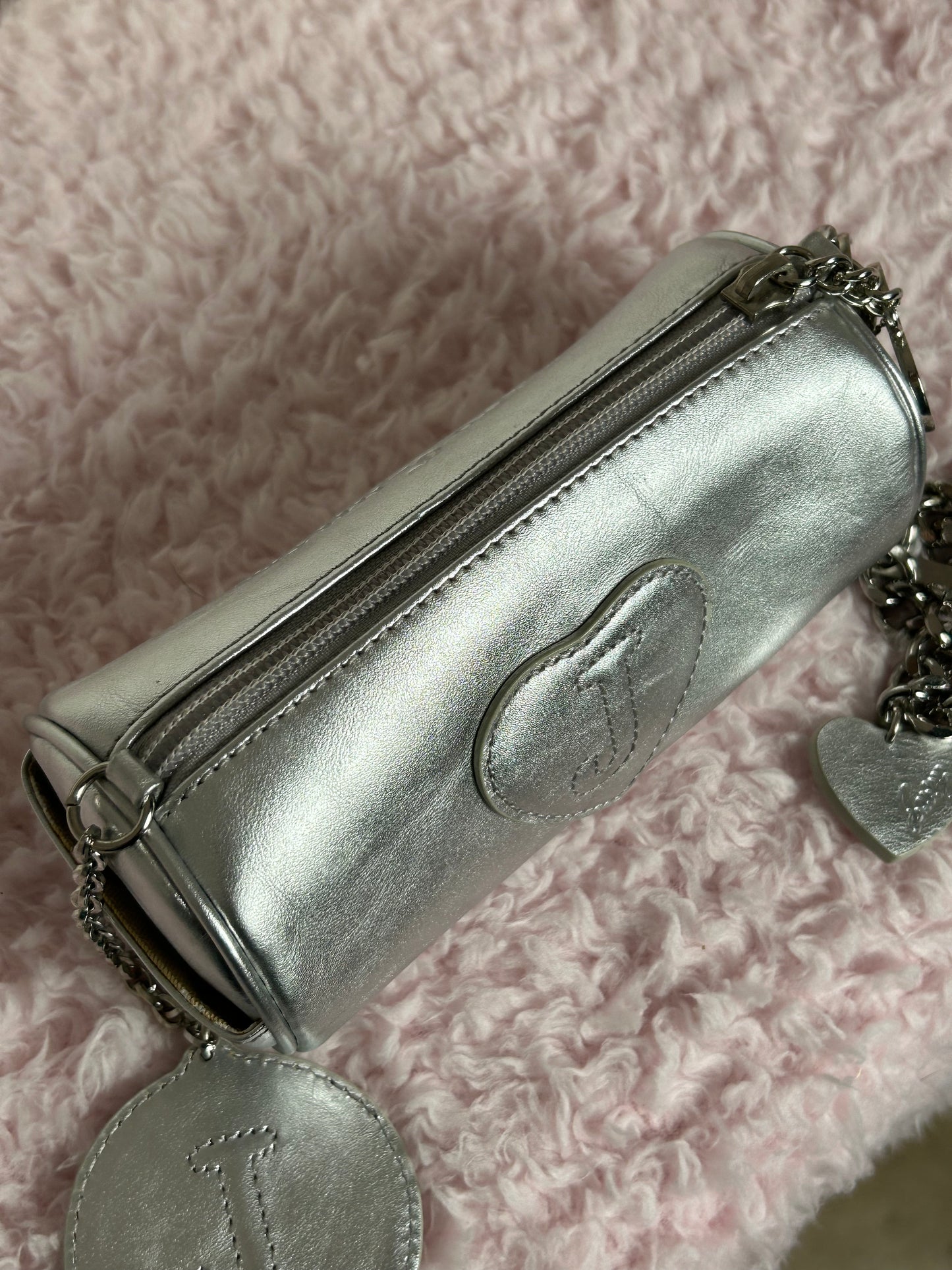 RARE Vintage Juicy Couture Sidekick II Mini Barrel Bag