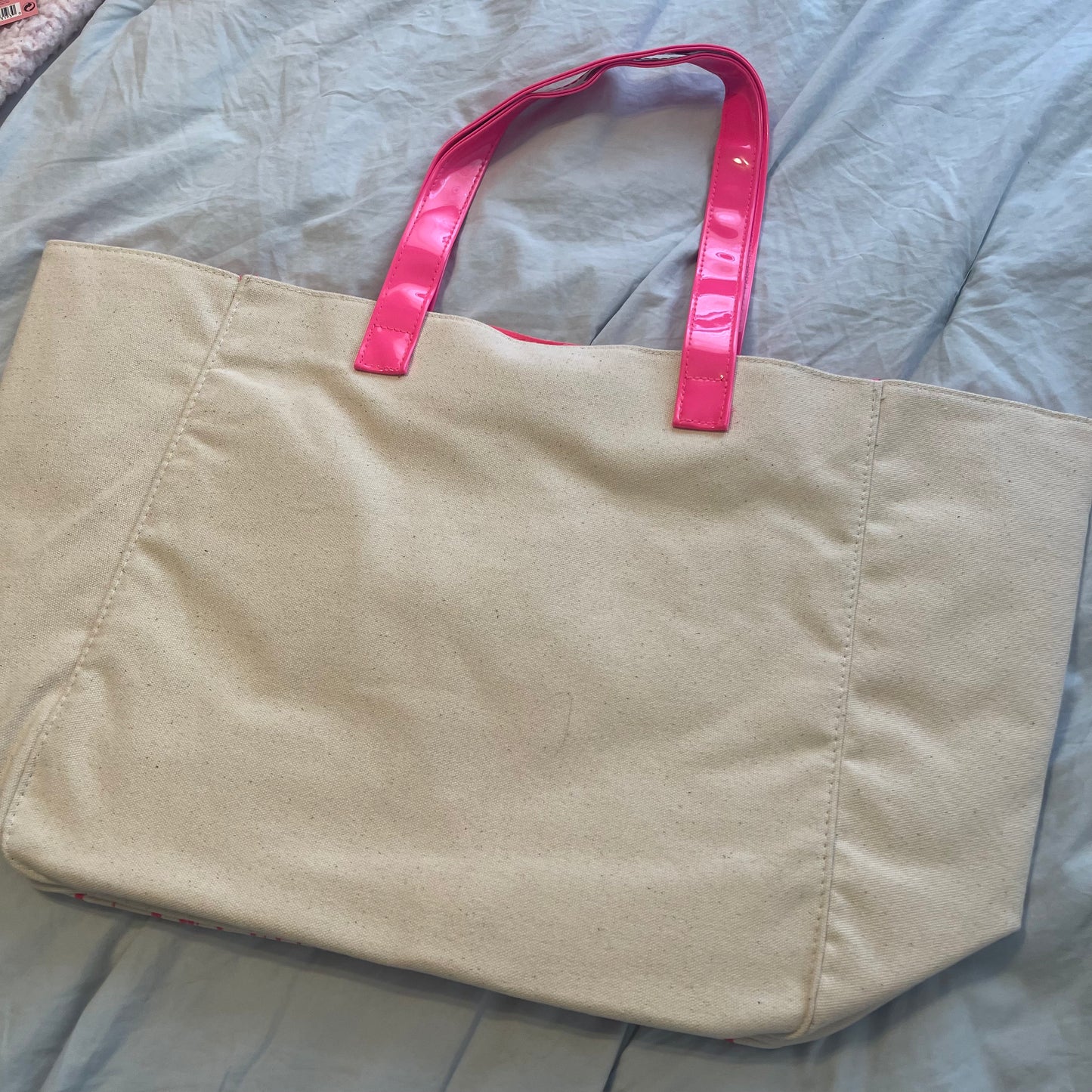 Juicy Couture NWT Tote Bag Pink and Palm Trees